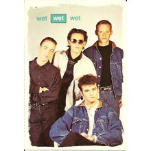 Music WET WET WET Postcard (Smash Hits)