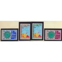 Barbados Stamps Scott #316 To 319, Mint Never Hinged