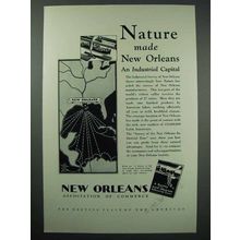 1930 New Orleans Louisianna Commerce Ad - Nature