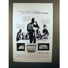 1958 Remington Statesman Typewriter Ad - Look Important