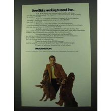 1969 INA Insurance Company of North America Ad - Lives
