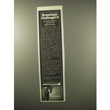 1979 Browning Challenger II Pistol Ad - Right Rimfire