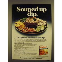 1979 Lipton Recipe & Soup Mix Ad - California Dip