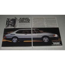 1984 Saab Turbo 16s Ad - Pump Pure Adrenalin