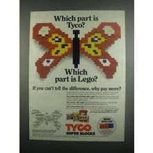 1984 Tyco Super Blocks Ad - Which Part is Tyco?