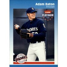 2002 Fleer Platinum Baseball Adam Eaton #196