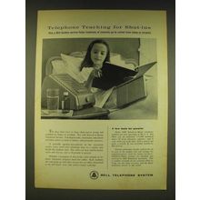 1962 Bell Telephone System Ad - Telephone teaching for shut-ins
