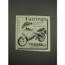 1990 Pichler EXS Fairing Ad - Fairings for most popular brands