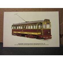 CARDIFF CORPORATION TRAMWAYS no 50. reproduction card no 26 TRAMCYCLOPEDIA set =