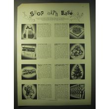 1948 Harry & David Gifts Ad - Fruit-of-the-month club, Bozo the Clown