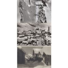 Andermatt Switzerland 3x Beautiful Snow Old RPC Postcard s