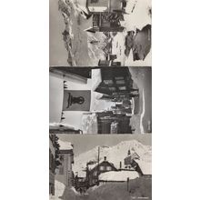 Andermatt Switzerland 3x Beautiful Snowy Old RPC Postcard s