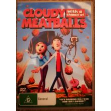 Cloudy with a Chance of Meatballs DVD Bill Hader Anna Faris Mr T Will Forte