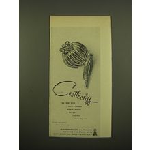 1961 Castlecliff Fleurette Pin Advertisement