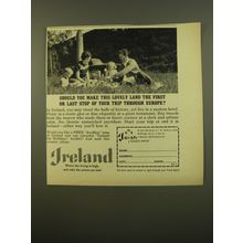 1961 Irish Tourist Office Advertisement - make this lovely land the first
