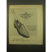 1961 Stetson Palmetto Shoes Ad - The shoe that men look up to - like no other
