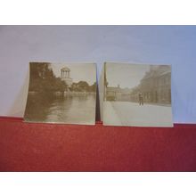 UNKNOWN PLACES . 2 x small photographs =