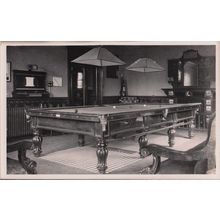 Antique Pub Pool Snooker Table By Graph Wall Chart Old RPC Postcard
