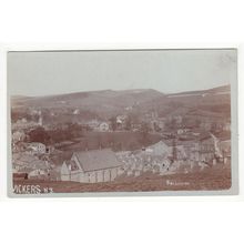 View of Bollington Postcard RP Cheshire Vickers 3