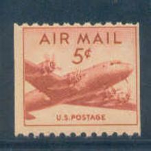 C37 5c DC-4 Skymaster Barely Clears MNH Q3345
