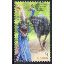 Australia 2019 Flightless Birds - Southern Cassowary $1 Used