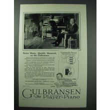 1923 Gulbransen Player Piano Ad - Better Music