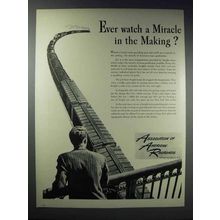 1948 Association of American Railroads Ad - A Miracle
