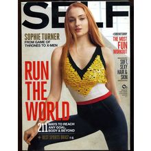 2016 Self issue SOPHIE TURNER From Games of Thrones to X-MEN - GABBY DOUGLAS