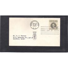 FDC 1136 4c Ermst Reiter (No Cachet-Typed/A) CV41405