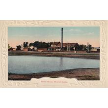 India Power House Meerutt Village Houses Postcard
