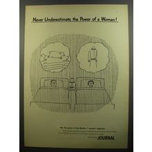 1952 Ladies' Home Journal Magazine Advertisement - Never underestimate
