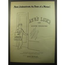 1952 Ladies' Home Journal Magazine Ad - The power of a woman