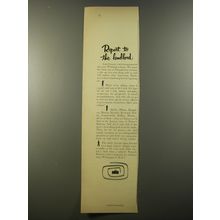 1954 Nation's Business Magazine Ad - Report to the landlord