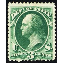 O58, Mint OG HR Official Stamp SCV $220.00 .. Stuart Katz