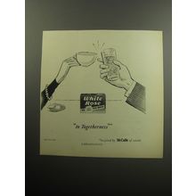 1957 McCall's Magazine Advertisement - White Rose Tea