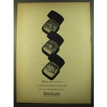 1961 Tiffany & Co. Jewelry Advertisement - Set America's standard