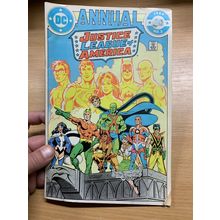 DC COMICS JUSTICE LEAGUE OF AMERICA ANNUAL #2 1984 (VFN) COMIC (LL)