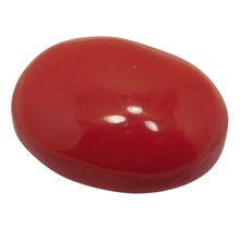100% Natural 11.90 Ct Coral Oval Cut Rare Italian Loose Gemstone