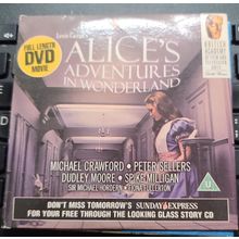 Alice In Wonderland DVD Promo The Daily Express Family Movie Michael Crawford