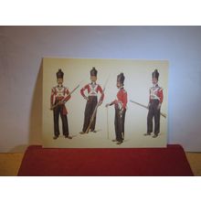 40th MADRAS NATIVE INFANTRY c.1835 postcard National Army Museum =