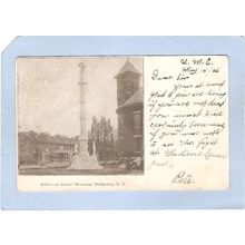 New Jersey Phillipsburg Soldiers & Sailors Monument~2957