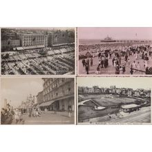 Blankenberge Tennis Courts Plage Digue Centre Casino 4x Blankenberghe Postcard s