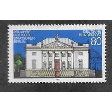 GER 1992 U/M 80pf 'GERMAN STATE OPERA HOUSE' (EBID78-823)