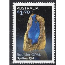 AUSTRALIA: 2025, $1.70 BOULDER OPAL DOMESTIC POST, EMBELLISHED MNH STAMP