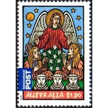 Australia 2010 $1-30c Value. Christmas. Angel & Shepherds. Fine Used