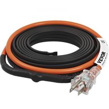 Self-Regulating Pipe Heating Cable, 24-feet 5W/ft Heat Tape for Pipes Freeze...