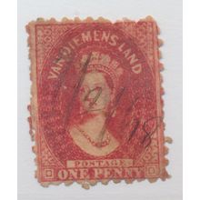 Tasmania Stamp Scott #23a, Used