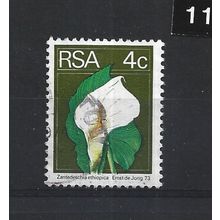 SouthAfrica.SG351 4c Arum Lily.Paper Unchecked.Fine Used.Sep25g