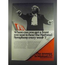 1982 Mutual Broadcasting System Ad - National Symphony