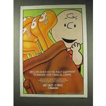 1991 MetLife Insurance Ad - Charlie Brown - Manage